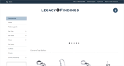 Desktop Screenshot of legacyfindings.com